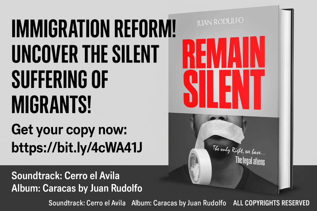 Book Remain Silent, the only right we have the legal aliens by Juan Rodulfo 3